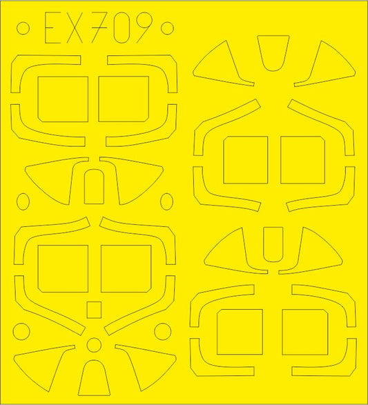 Eduard EX709 1:48 Supermarine Spitfire Mk.I TFace