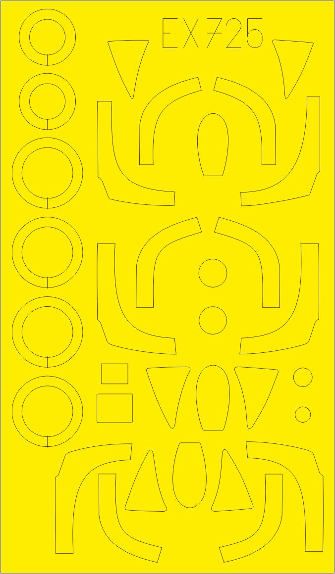 Eduard EX725 1:48 Mikoyan MiG-19PM/MiG-19S TFace