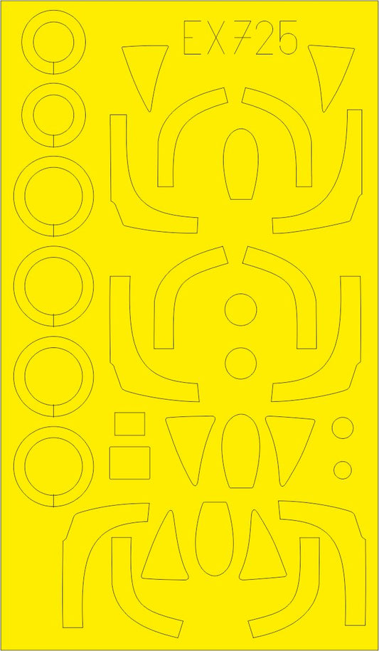 Eduard EX725 1:48 Mikoyan MiG-19PM/MiG-19S TFace