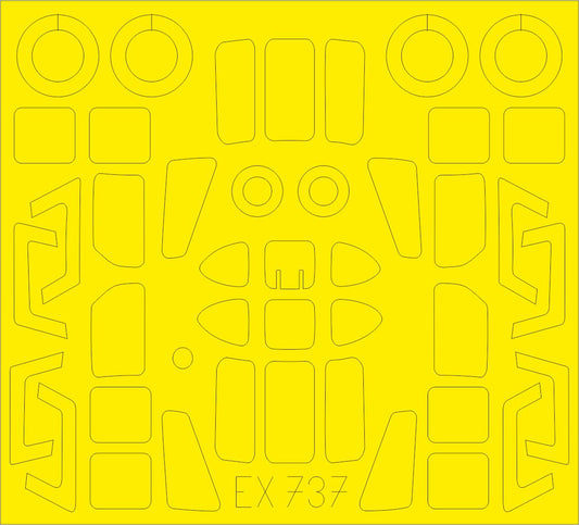 Eduard EX737 1:48 Sikorsky HH-34J TFace