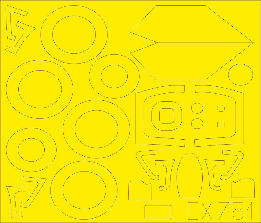 Eduard EX751 1:48 Mikoyan MiG-21bis Weekend