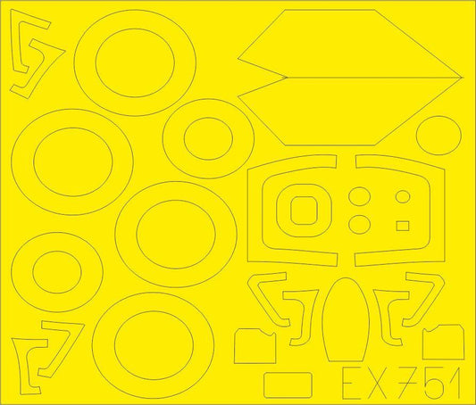 Eduard EX751 1:48 Mikoyan MiG-21bis Weekend