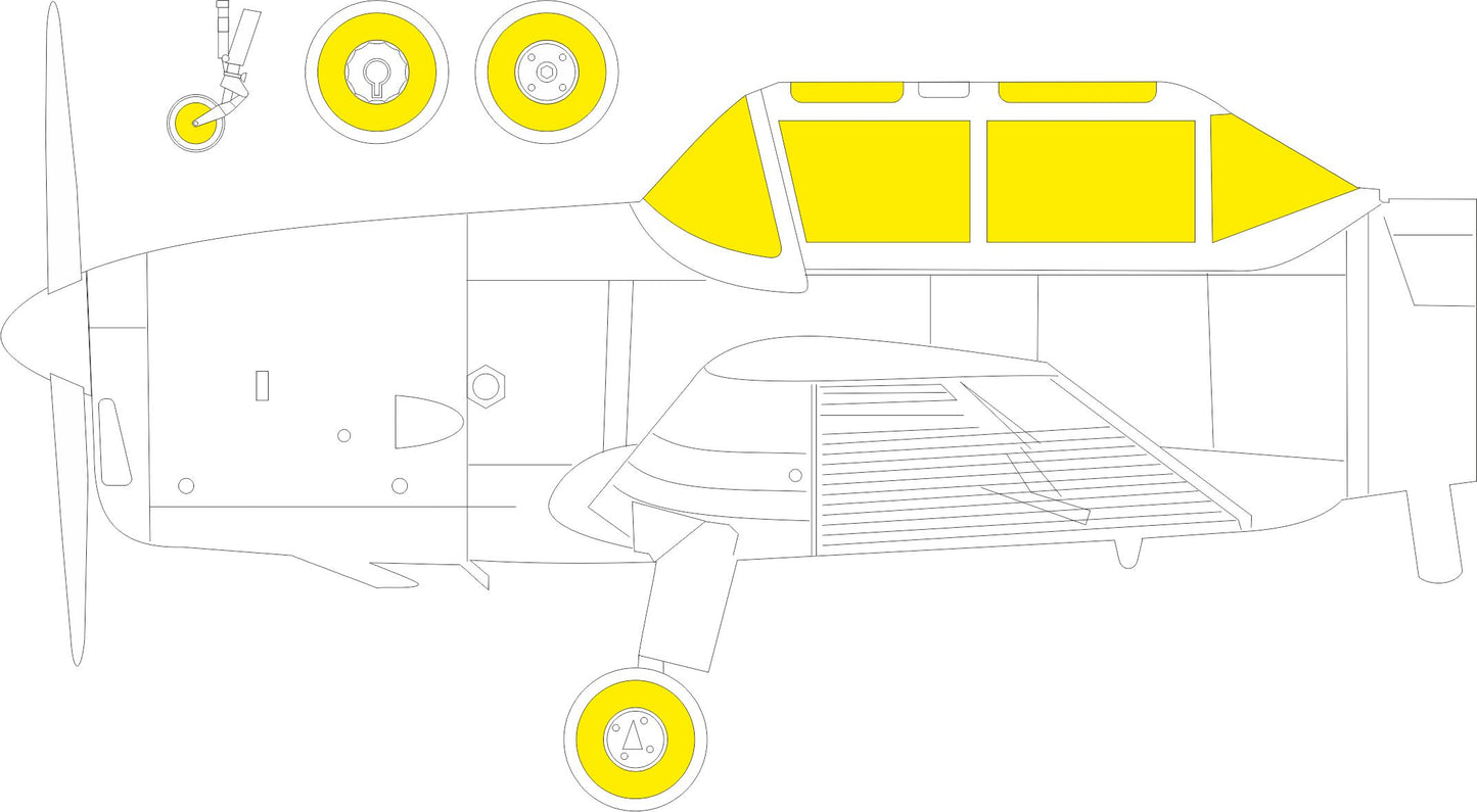 Eduard EX809 1:48 de Havilland Chipmunk T.10 for Airfix