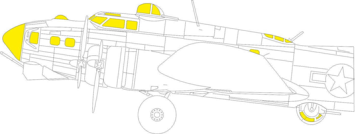 Eduard EX822 1:48 B-17G Flying Fortress TFace for Hong Kong Models