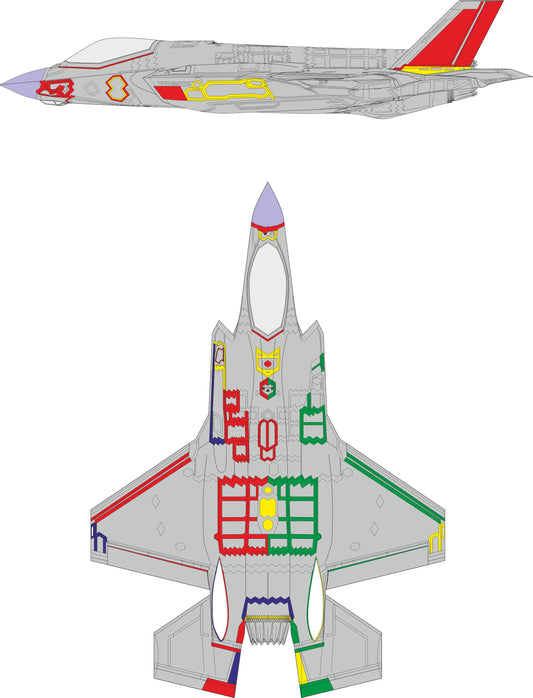 Eduard EX931 1:48 Lockheed-Martin F-35A RAM coating early