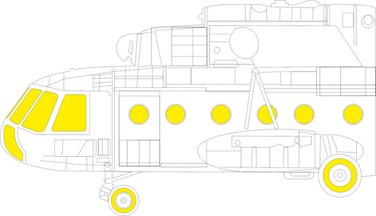 Eduard EX932 1:48 Mil Mi-8MT to be used with Zvezda