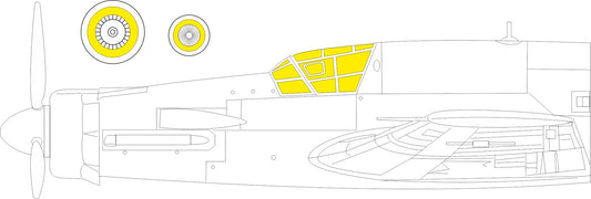 Eduard EX946 1:48 Dornier Do-335A TFace interior and exterior canopy masks