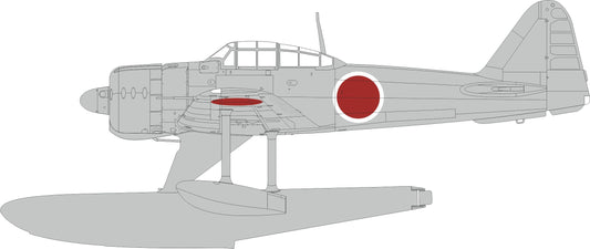 Eduard EX969 1:48 Mitsubishi A6M2-N Rufe national insigniato be used with Eduard