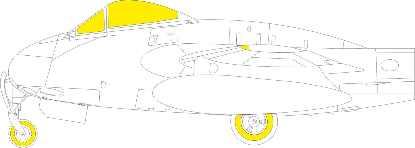 Eduard EX981 1:48 de Havilland Vampire FB.5/FB.9 for Airfix