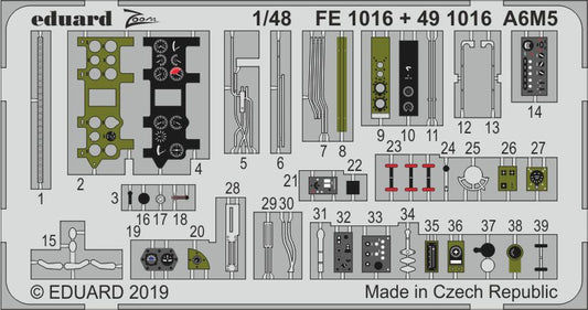 Eduard FE1016 1:48 Mitsubishi A6M5 'Zero'
