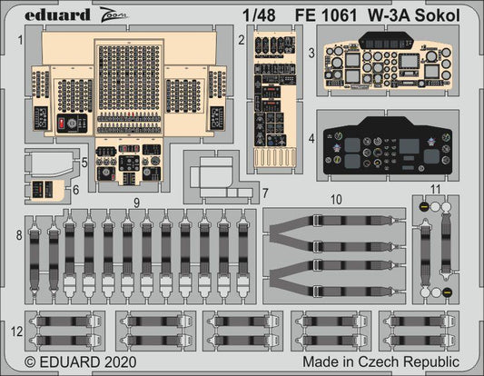 Eduard FE1061 1:48 PZL W-3A Sokol