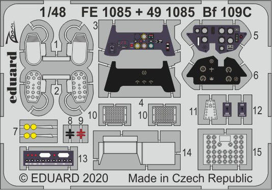 Eduard FE1085 1:48 Messerschmitt Bf-109C
