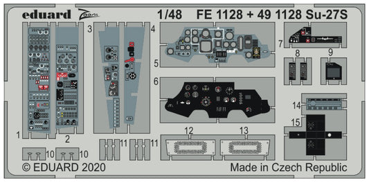 Eduard FE1128 1:48 Sukhoi Su-27S