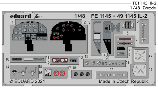 Eduard FE1145 1:48 Ilyushin Il-2 Stormovik