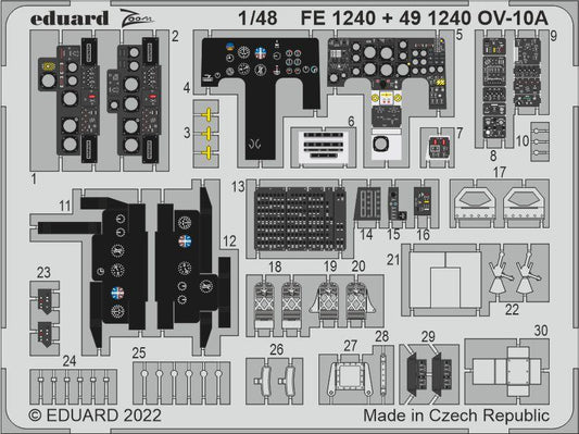 Eduard FE1240 1:48 North-American/Rockwell OV-10A Bronco
