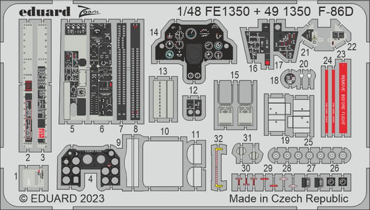 Eduard FE1350 1:48 F-86D Sabre to be used with Revell