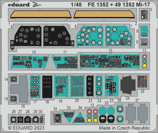 Eduard FE1352 1:48 Mil Mi-17