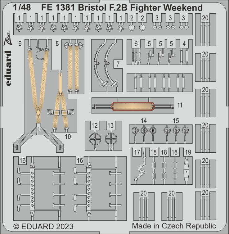 Eduard FE1381 1:48 Bristol F.2B Fighter Weekend