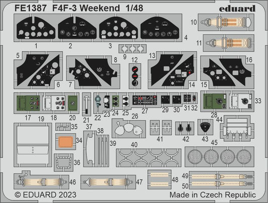 Eduard FE1387 1:48 F4F-3 Wildcat Weekend