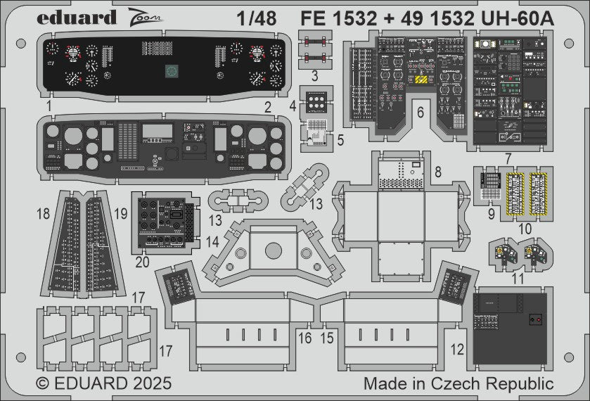 Eduard EDFE1532 1:48 Sikorsky UH-60A