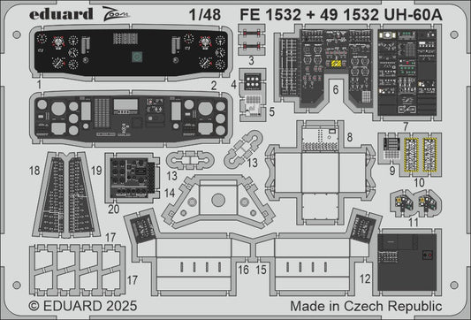 Eduard FE1532 1:48 Sikorsky UH-60A