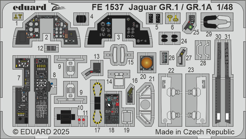 Eduard EDFE1537 1:48 Sepecat Jaguar GR.1/GR.1A