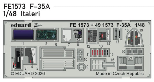Eduard FE1573 1:48 Lockheed-Martin F-35A