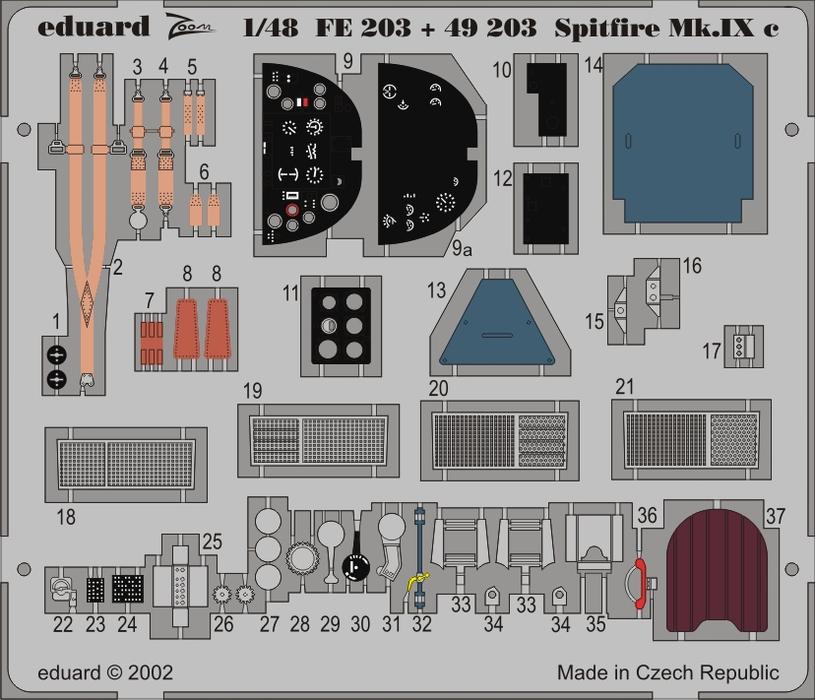 Eduard FE203 1:48 Supermarine Spitfire Mk.IXC