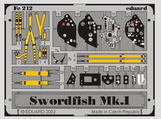 Eduard FE212 1:48 Fairey Swordfish Mk.I
