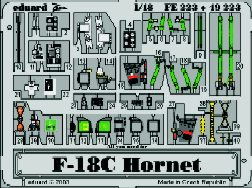 Eduard FE223 1:48 McDonnell-Douglas F/A-18C Hornet for Hasegawa