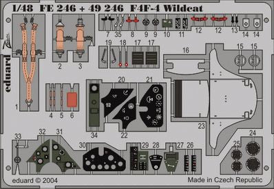 Eduard FE246 1:48 Grumman F4F-4 Wildcat