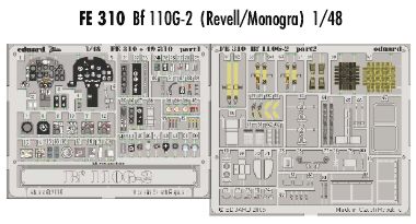 Eduard FE310 1:48 Messerschmitt Bf-110G-2 to be used with Revell