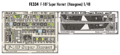 Eduard FE334 1:48 F/A-18F Super Hornet to be used with Hasegawa