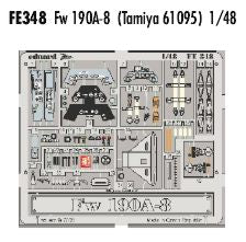 Eduard FE348 1:48 Focke-Wulf Fw-190A-8 for Tamiya 61095