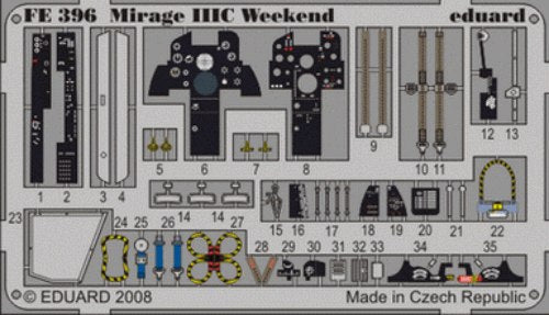 Eduard FE396 1:48 Dassault Mirage IIIC Weekend