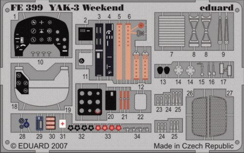 Eduard FE399 1:48 Yakovlev Yak-3