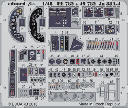 Eduard FE782 1:48 Junkers Ju-88A-4