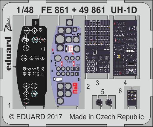 Eduard FE861 1:48 Bell UH-1D