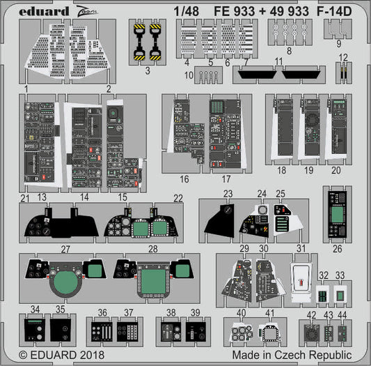 Eduard FE933 1:48 Grumman F-14D Tomcat