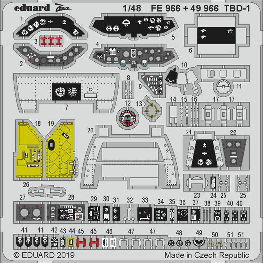 Eduard FE966 1:48 Douglas TBD-1 'Devastator'