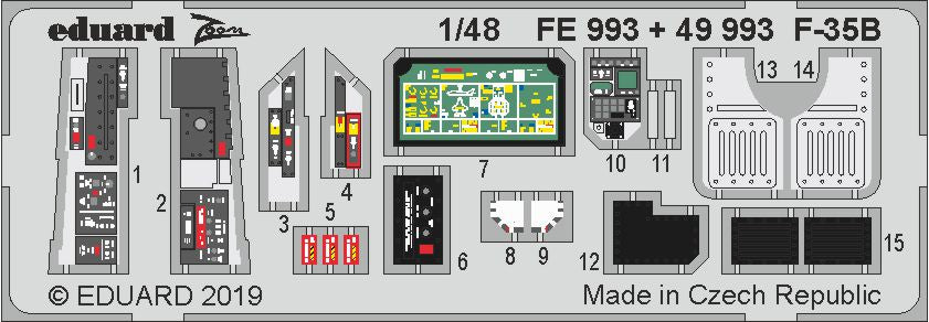 Eduard FE993 1:48 Lockheed-Martin F-35B