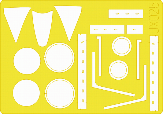 Eduard JX025 1:32 Hawker Hunter FGA.9/F.58