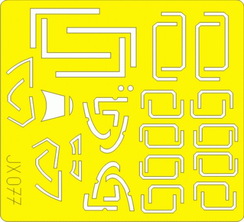 Eduard JX077 1:32 North-American P-51B Mustang