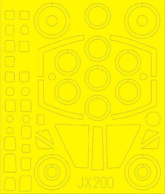 Eduard JX200 1:32 Dassault Mirage IIIE/R