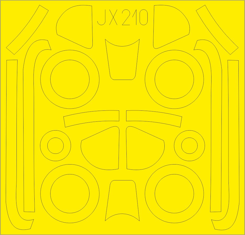 Eduard JX210 1:32 North-American P-51D Mustang