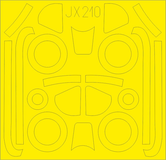 Eduard JX210 1:32 North-American P-51D Mustang