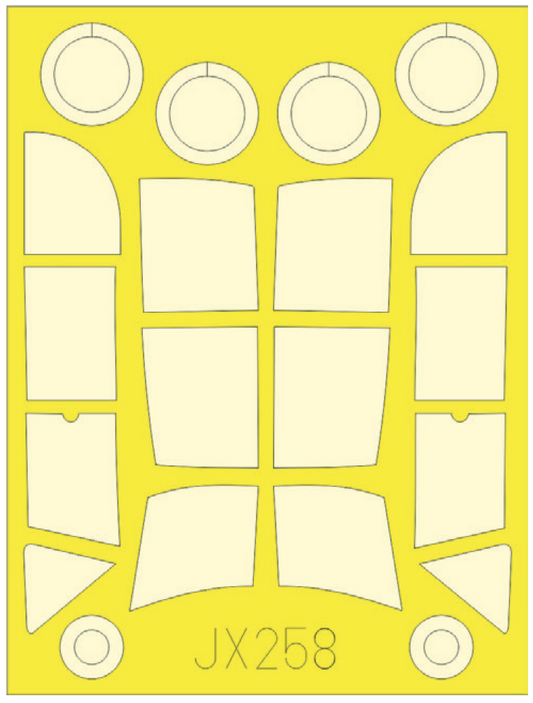 Eduard JX258 1:32 Messerschmitt Bf-108