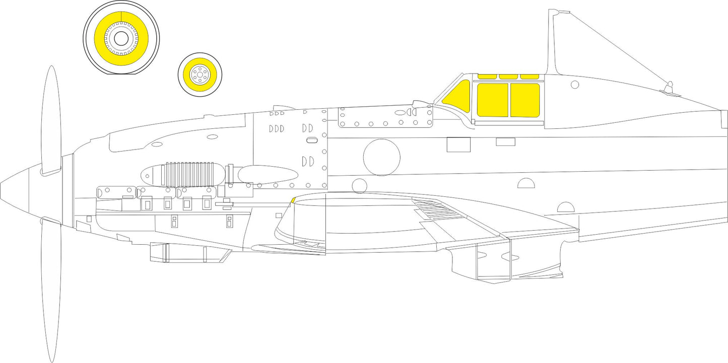 Eduard JX318 1:32 Macchi MC.202 Folgore