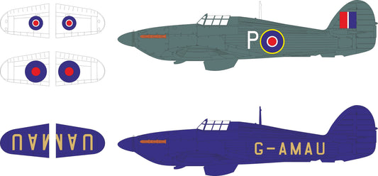 Eduard JX343 1:32 Sea Hurricane Mk.IIc Marking & National Insignia