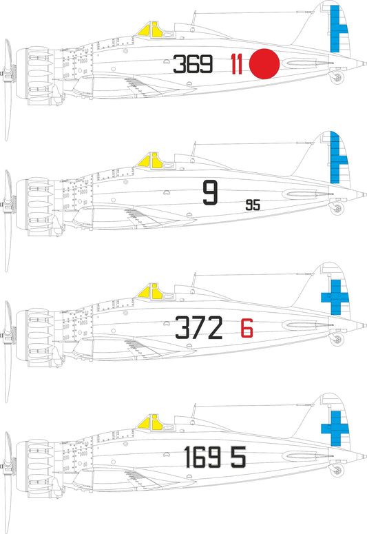 Eduard JX345 1:32 Macchi C.200 Saetta tactical marking